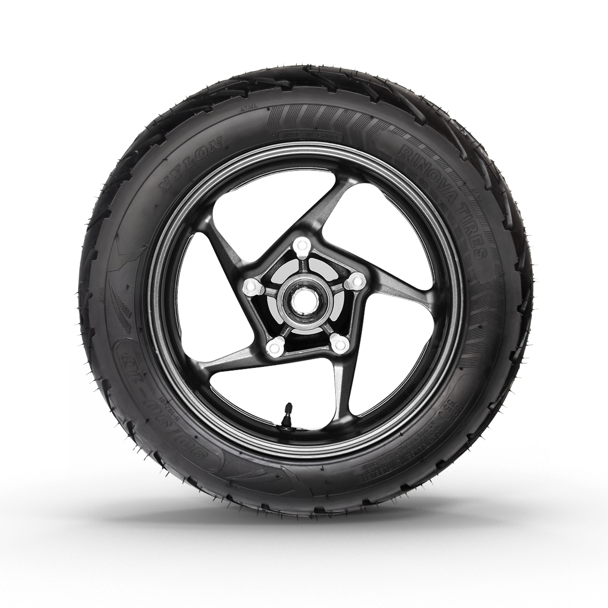 Llanta Scooter 90/90-10 Rt-102 Con Camara 55j Rinova - Imagen 3