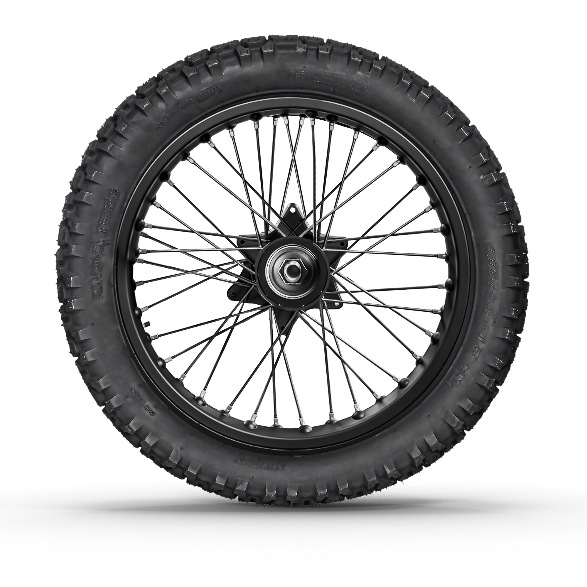 Llanta Enduro 110/90-17 Rt-070 Sin Cámara 72l Rinova - Imagen 3