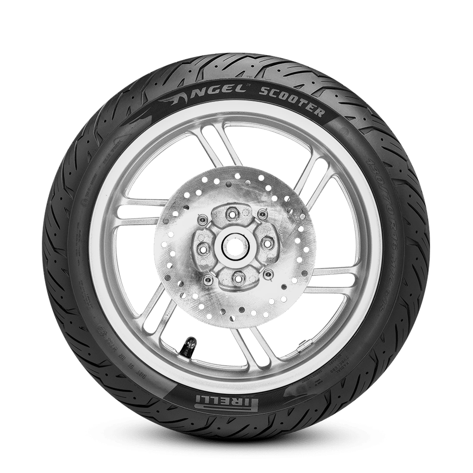 Llanta Para Moto 130/70-12 Angel Scooter R Tl 62p Pirelli - Imagen 3