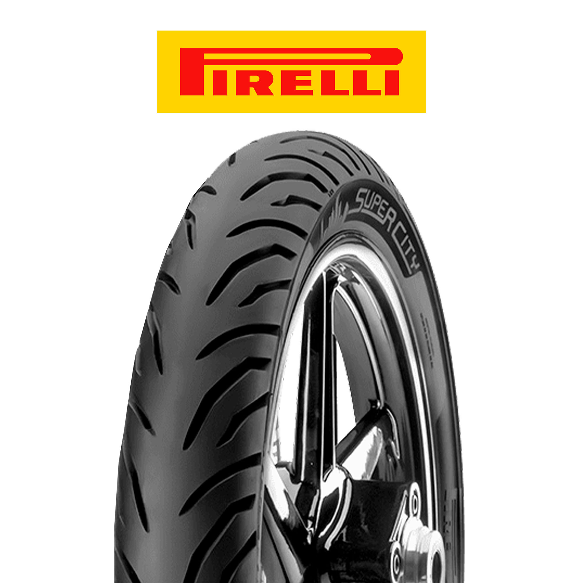 Llanta Para Moto 90/90-18 Super City Tl 51p Pirelli - Imagen 2