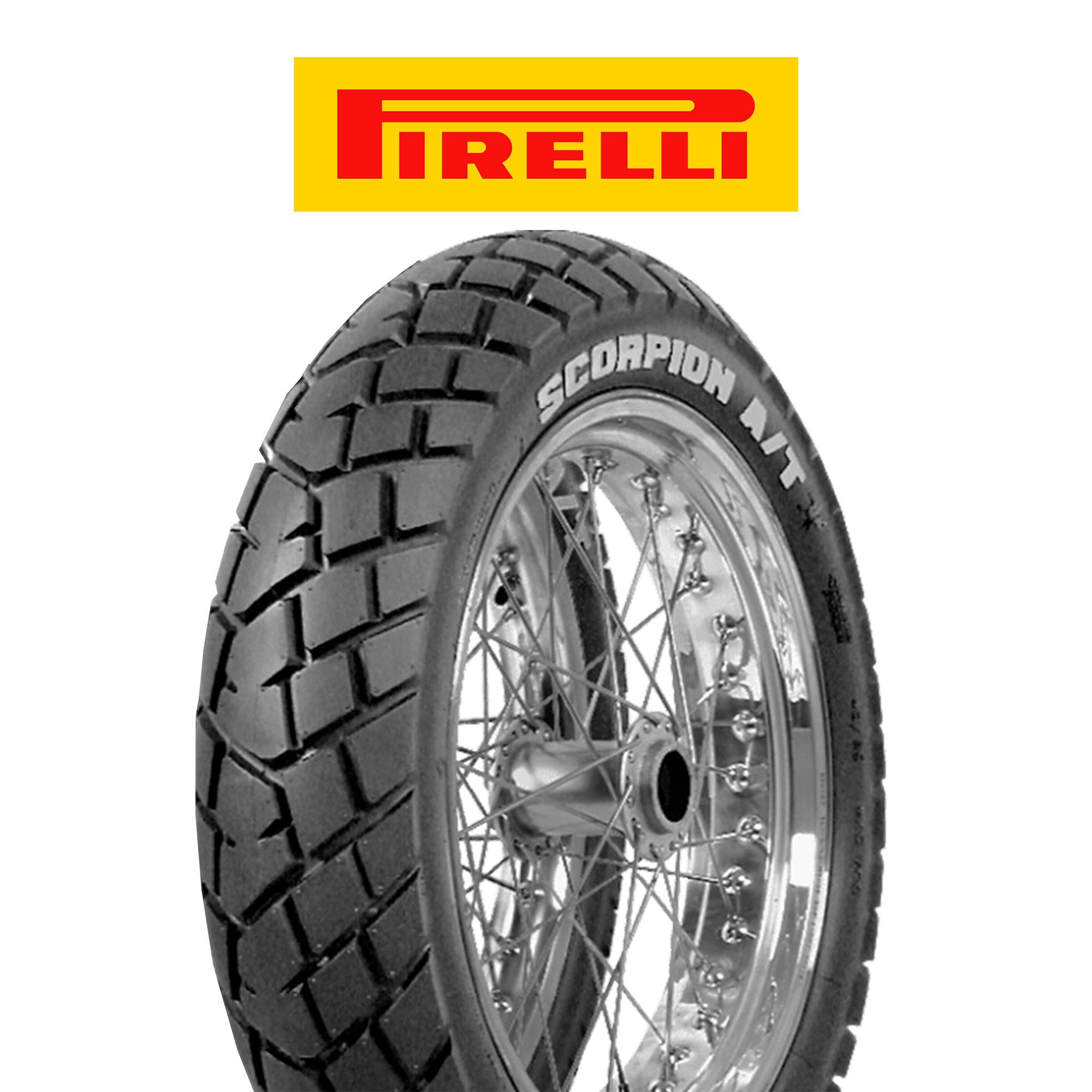 Llanta Para Moto 110/80-18 Scorpion Mt90a/t Tt 58s Pirelli - Imagen 2