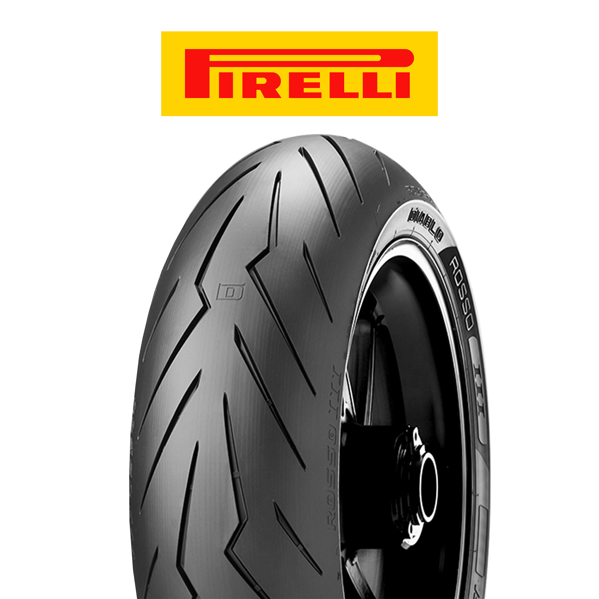 Llanta Para Moto 110/70r17 Diablo Rosso 3 Tl 54h Pirelli - Imagen 2