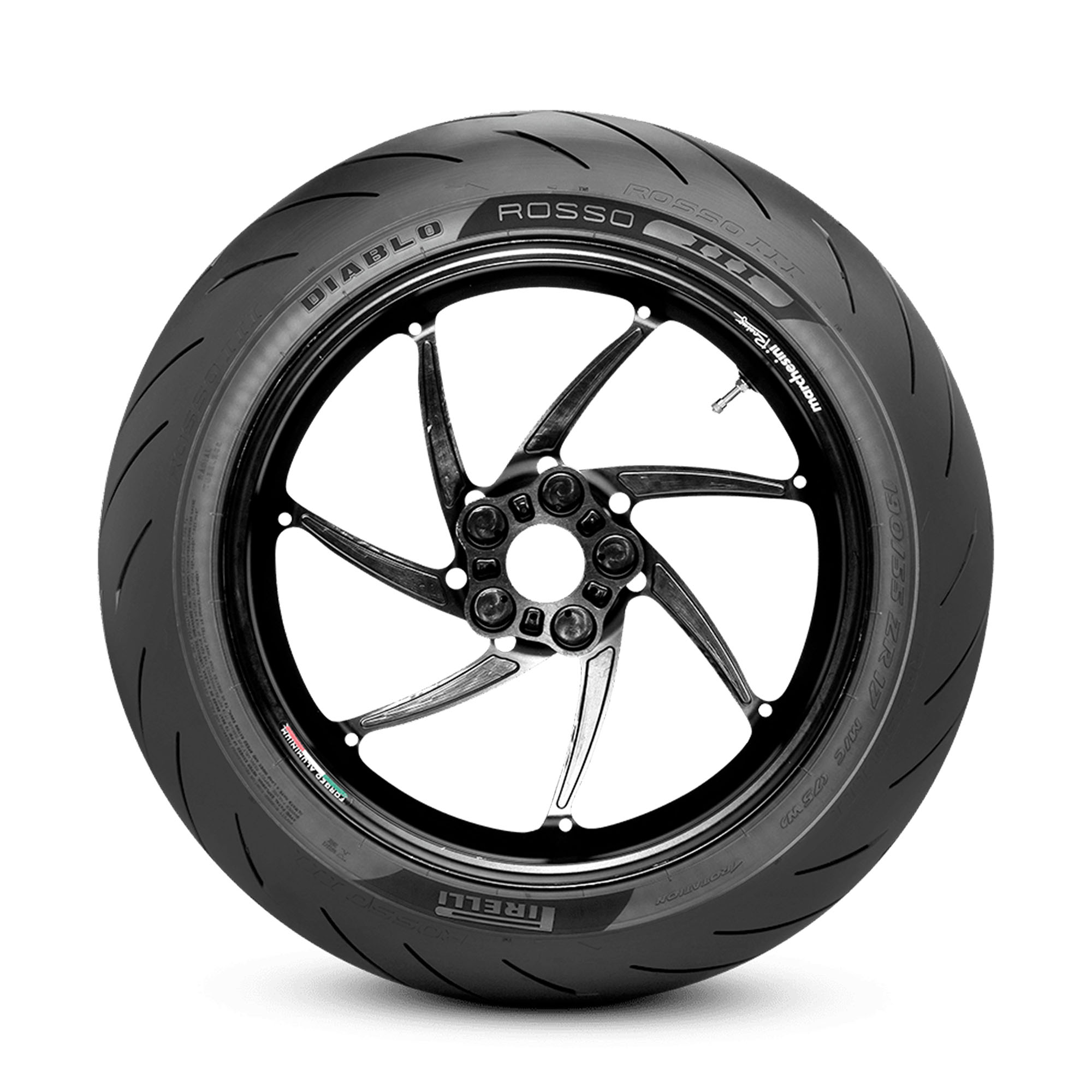 Llanta Para Moto 110/70r17 Diablo Rosso 3 Tl 54h Pirelli - Imagen 3