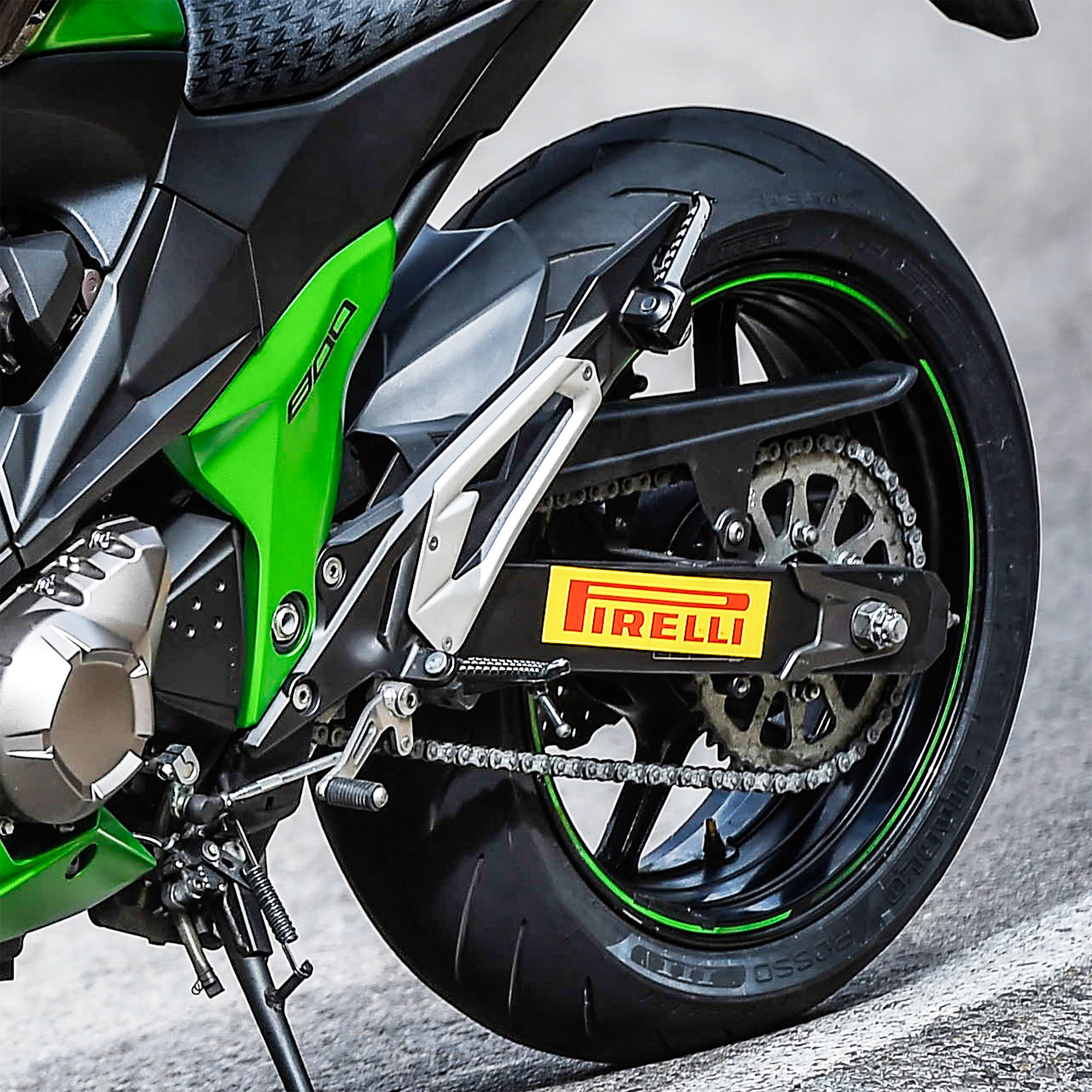 Llanta Para Moto 110/70r17 Diablo Rosso 3 Tl 54h Pirelli - Imagen 5