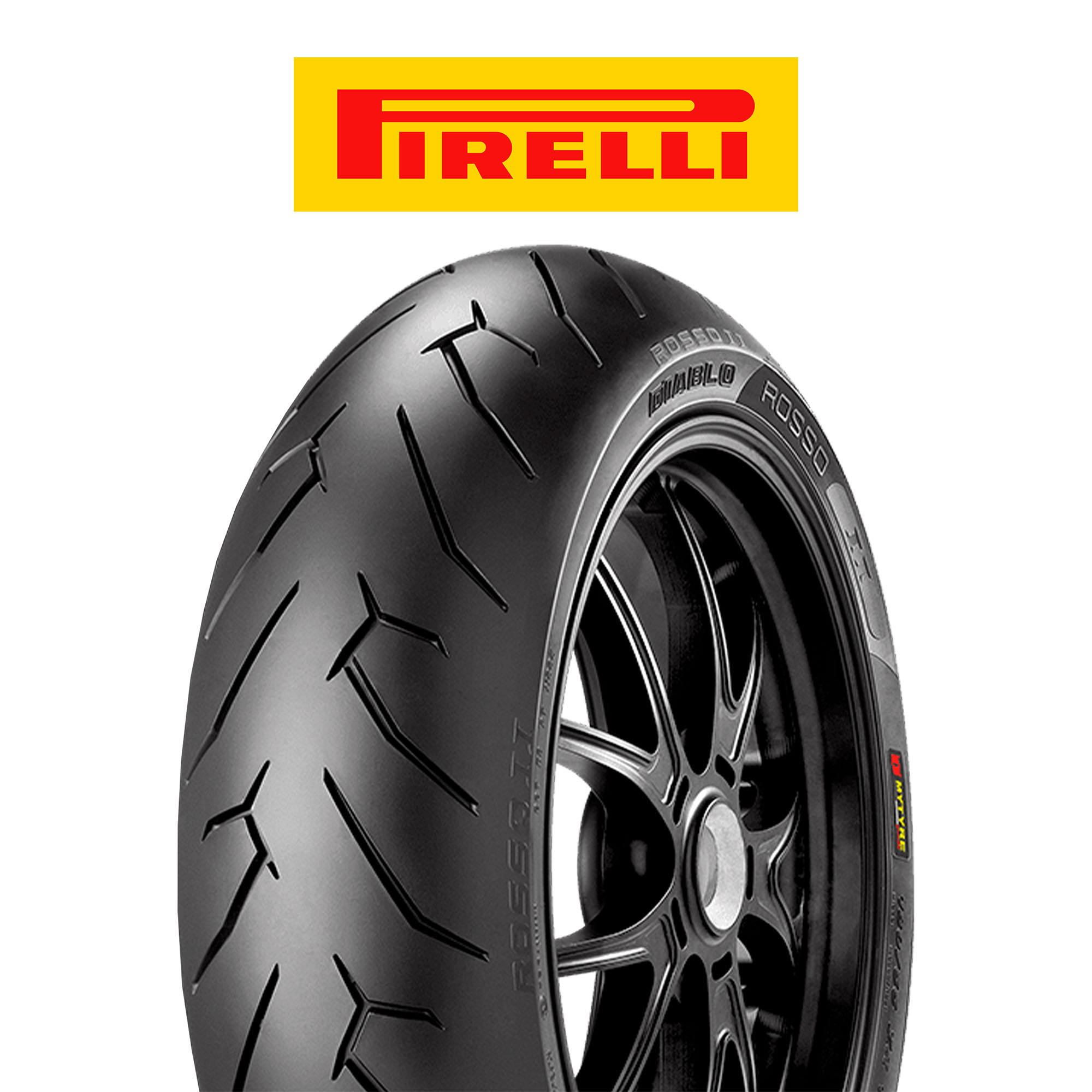 Llanta Para Moto 140/60r17 Diablo Rosso 2 Tl 63h Pirelli - Imagen 2