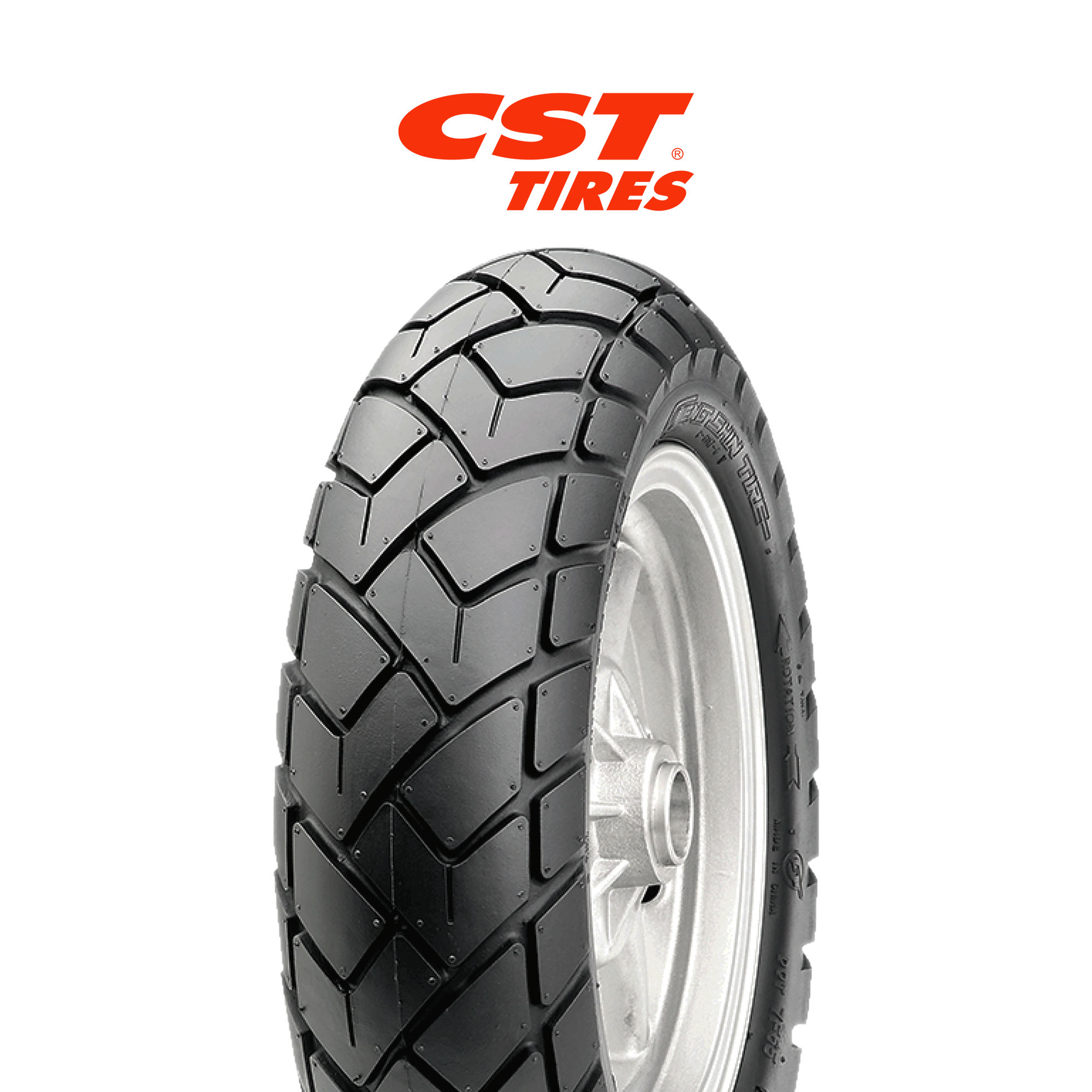 Llanta Moto 90/90-21 C6017 Tl 54p Cst By Maxxis - Imagen 2