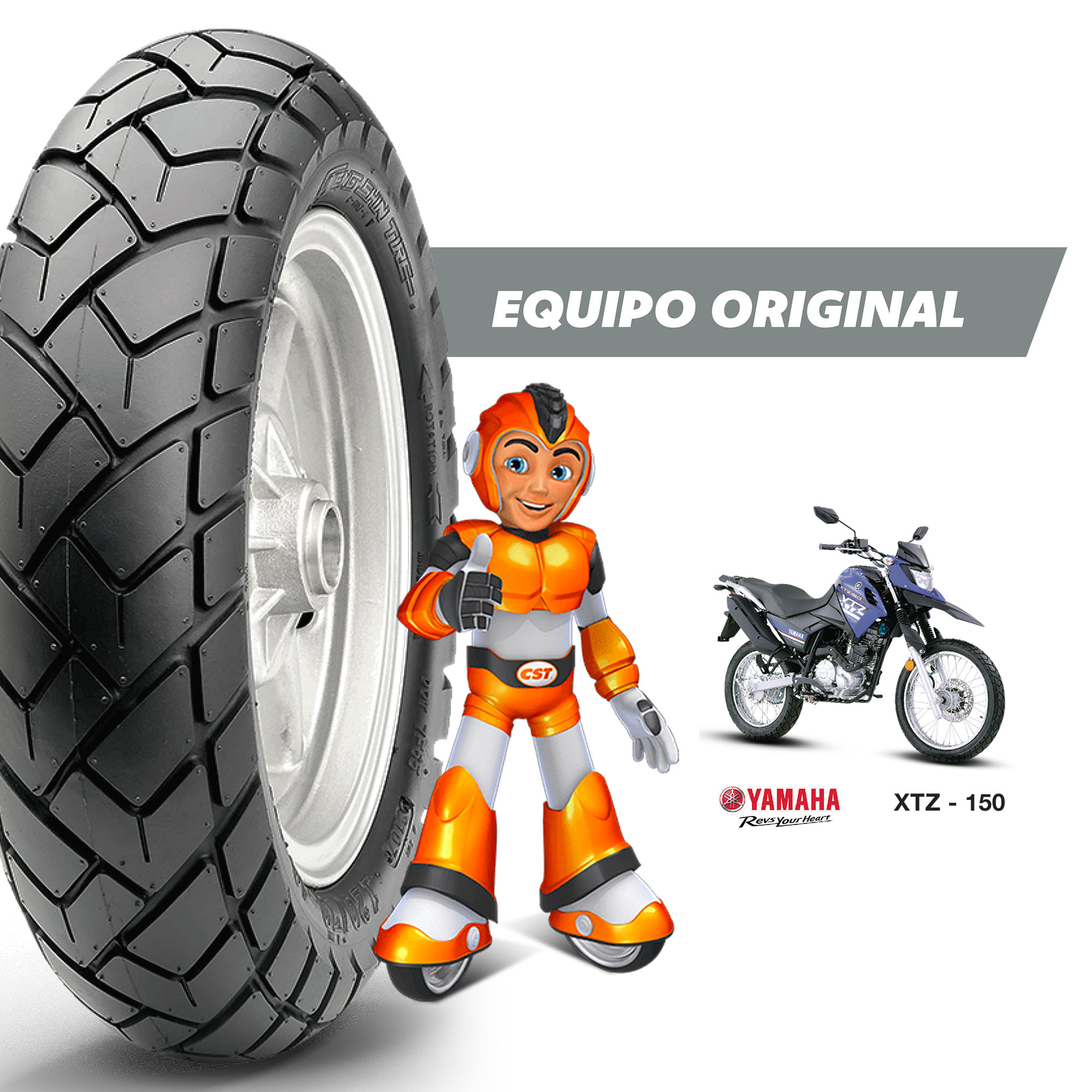 Llanta Moto 90/90-21 C6017 Tl 54p Cst By Maxxis - Imagen 4