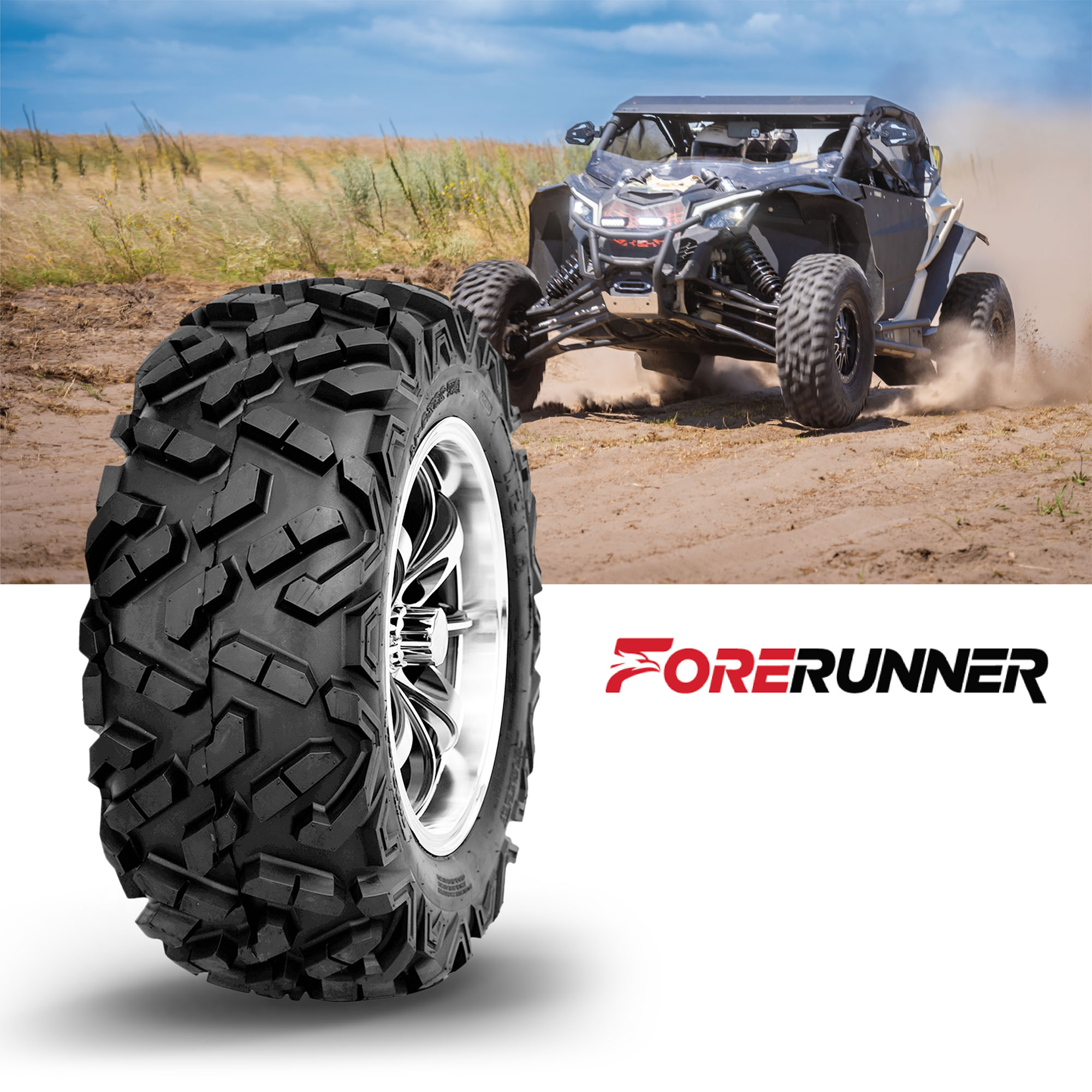 Llanta 29X11-14 ATLAS TL 58F 6PR FORERUNNER - Imagen 4