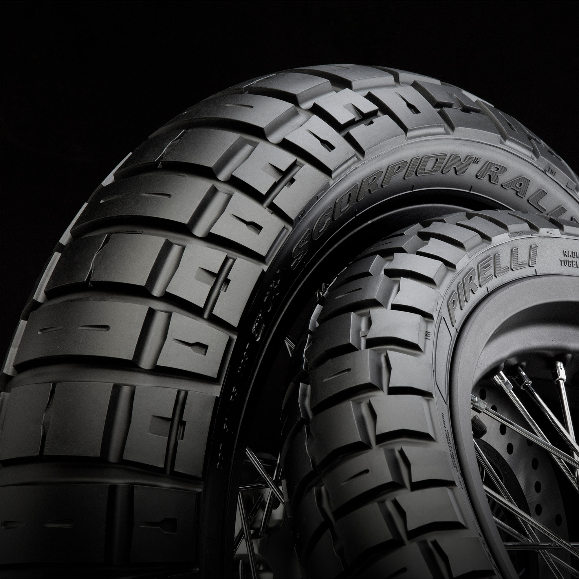 Llanta 150/60R17 SCORP RALLY STR TL 66H PIRELLI - Imagen 3