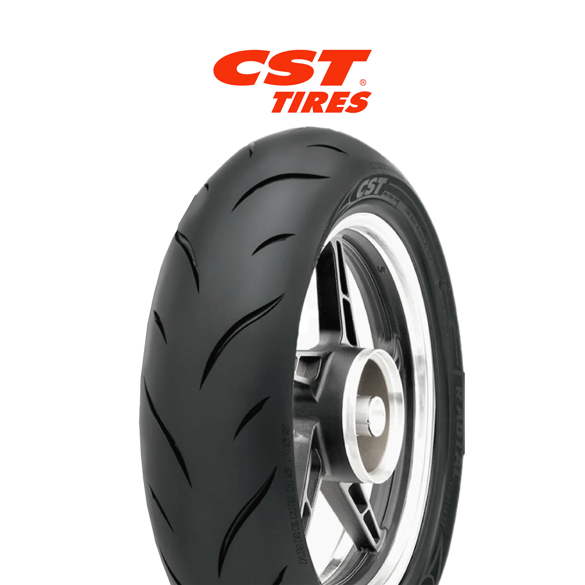 Llanta 120/70ZR17 CM-AS5 TL 58W CST - Imagen 2