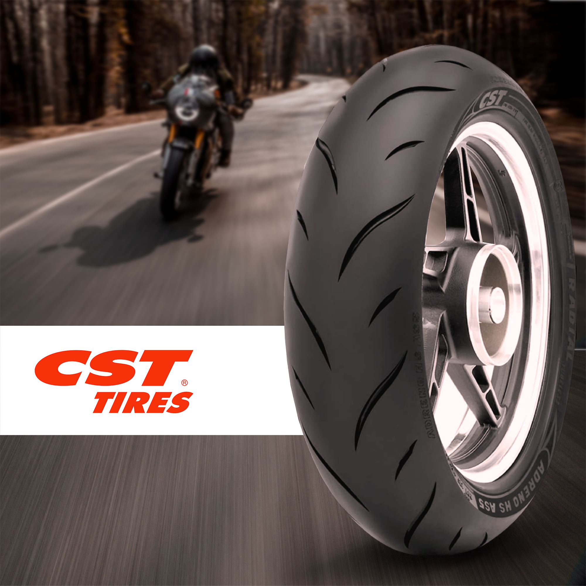 Llanta 150/60R17 CM-AS5 TL 66H CST - Imagen 4