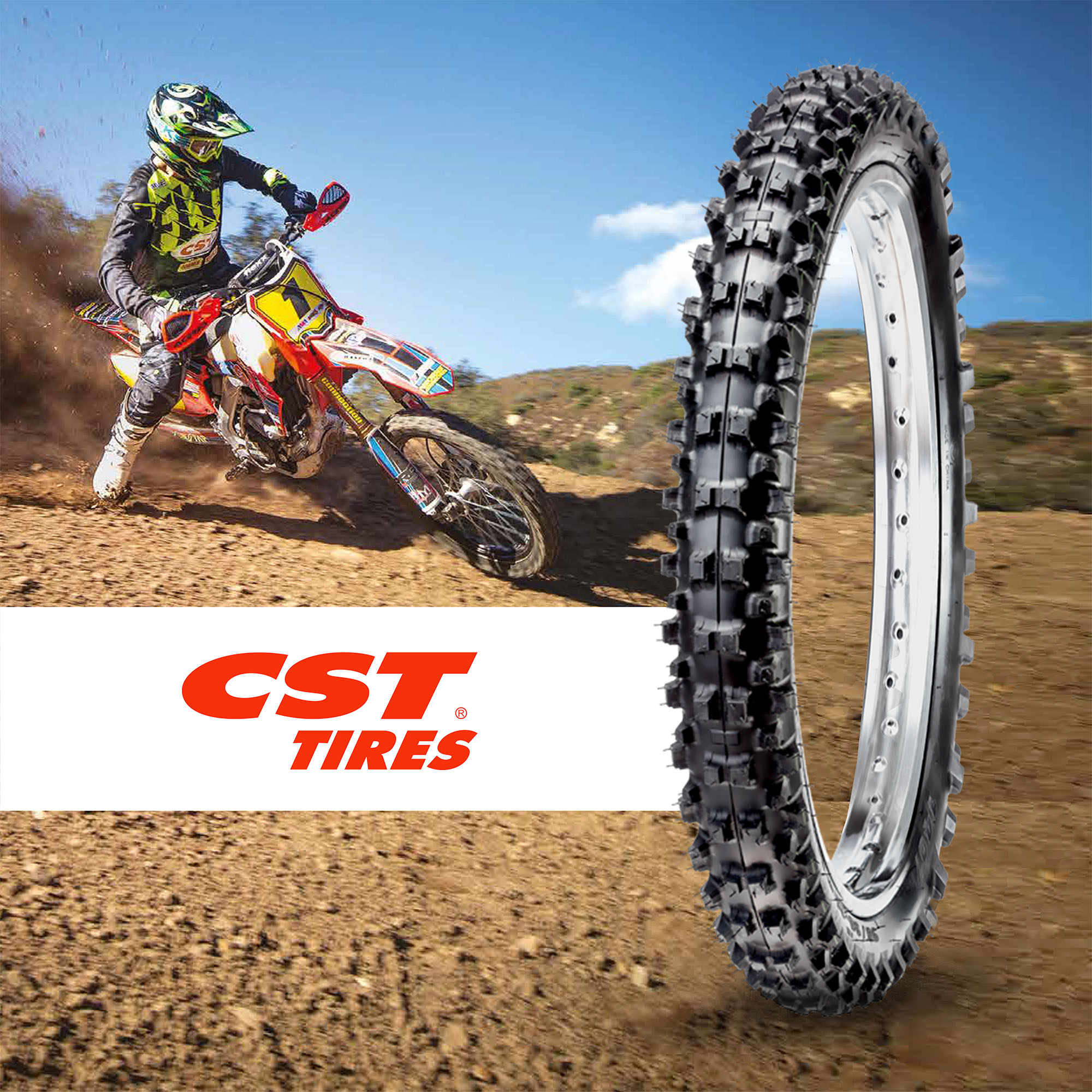 Llanta 140/80-18 CM 742 TT 70M CST - Imagen 4