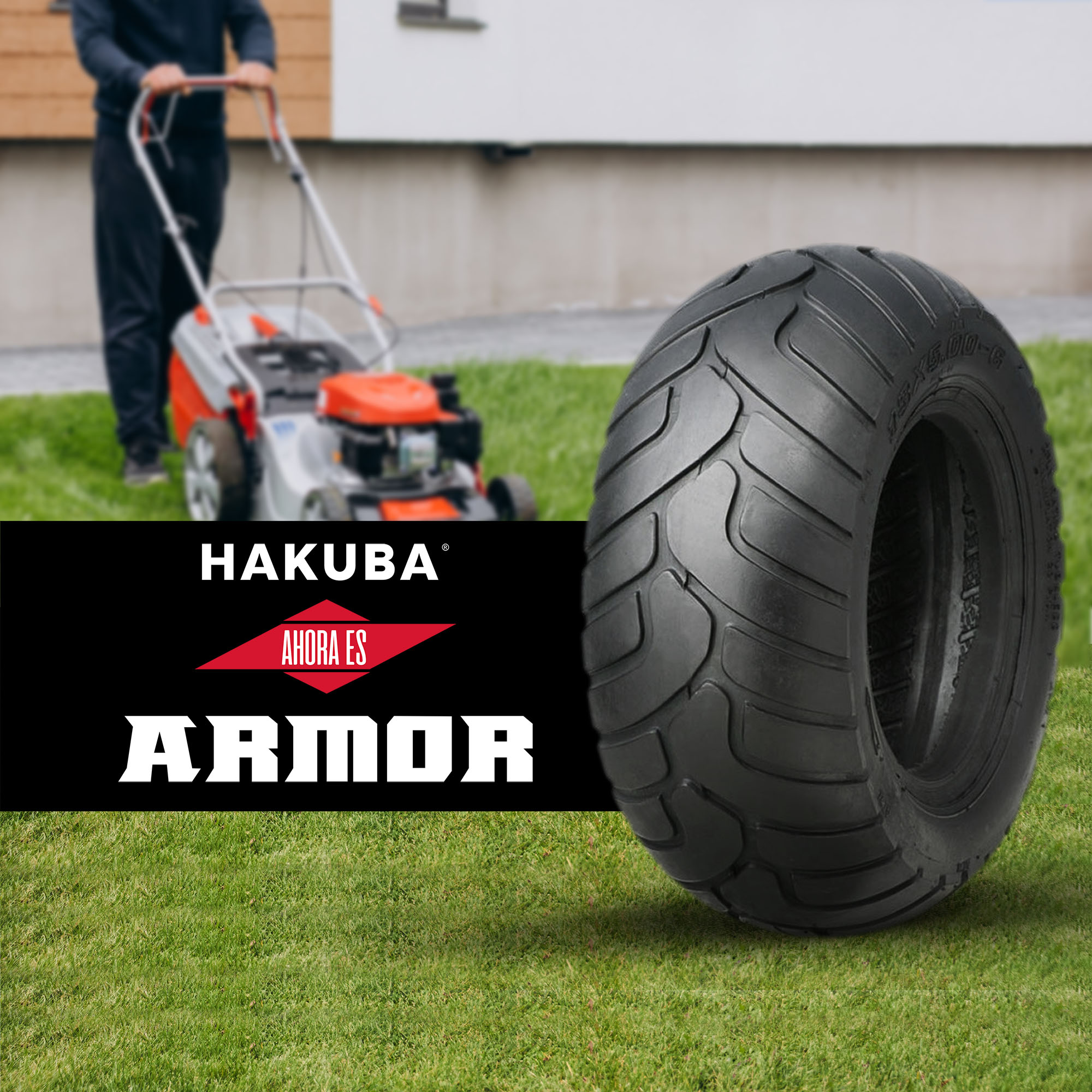 Llanta cortacesped 13X5-6 P505 TL 52A3 4PR WDT - Imagen 3