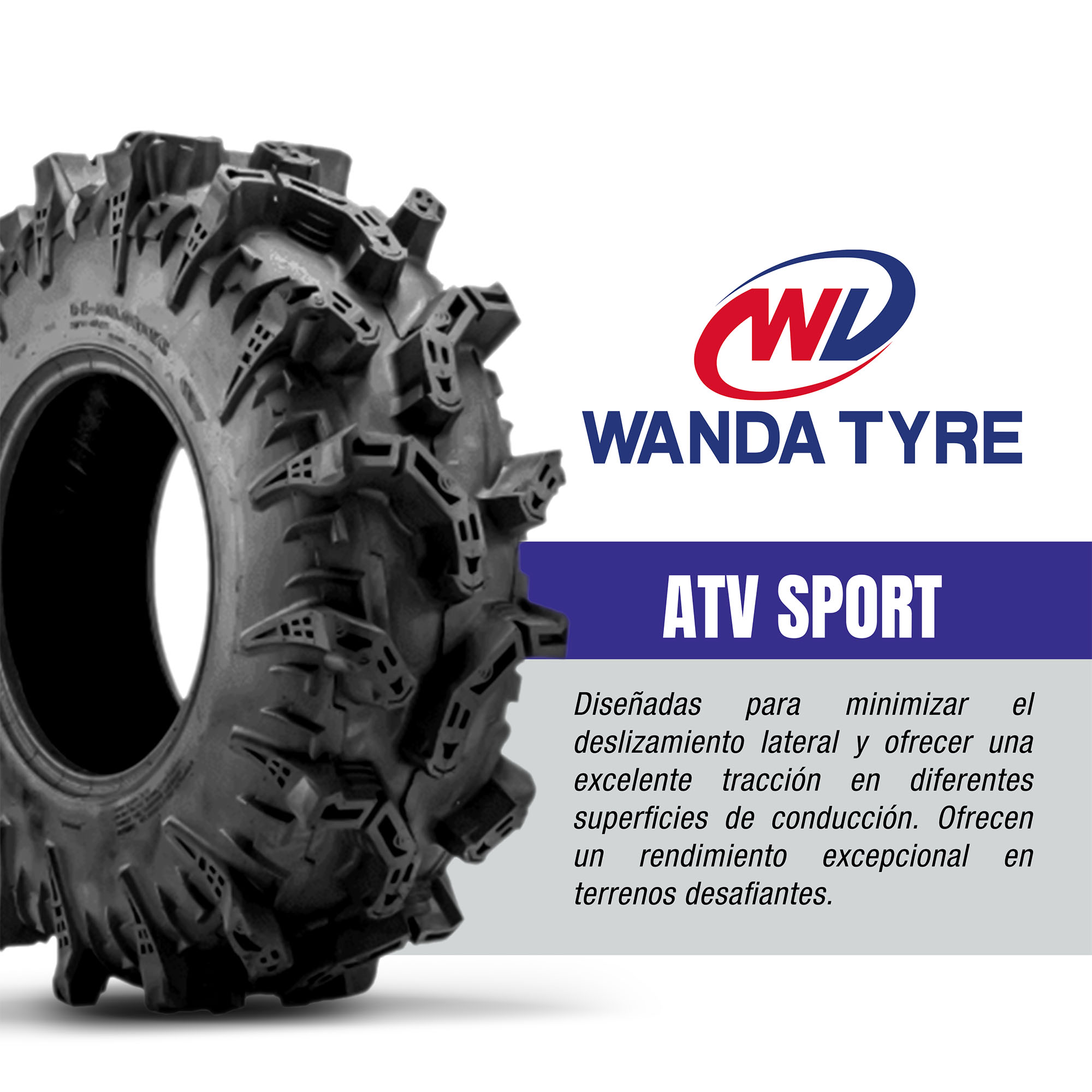 Llanta cuatrimoto 32X10-14 P3048 TL 84M 8PR WDT - Imagen 5