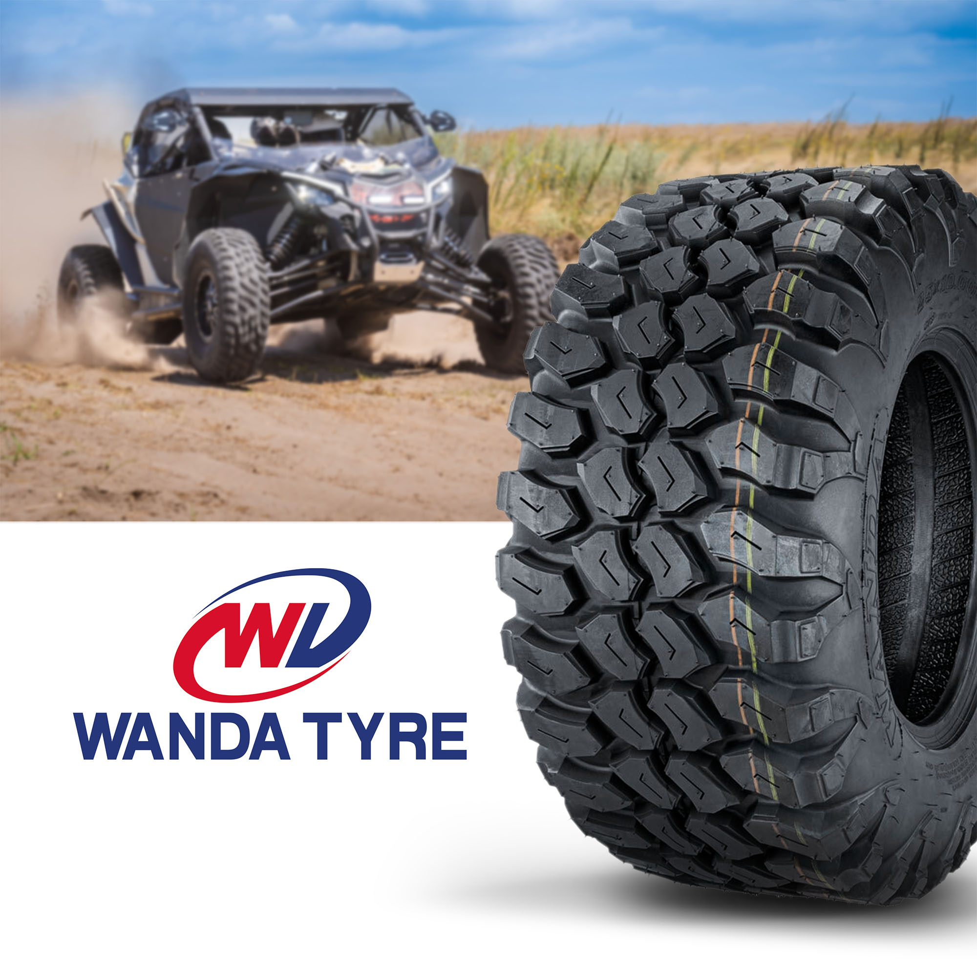 Llanta cuatrimoto 32X10R14 P3139 TL 67M 8PR HAK/ARM/WDT - Imagen 5