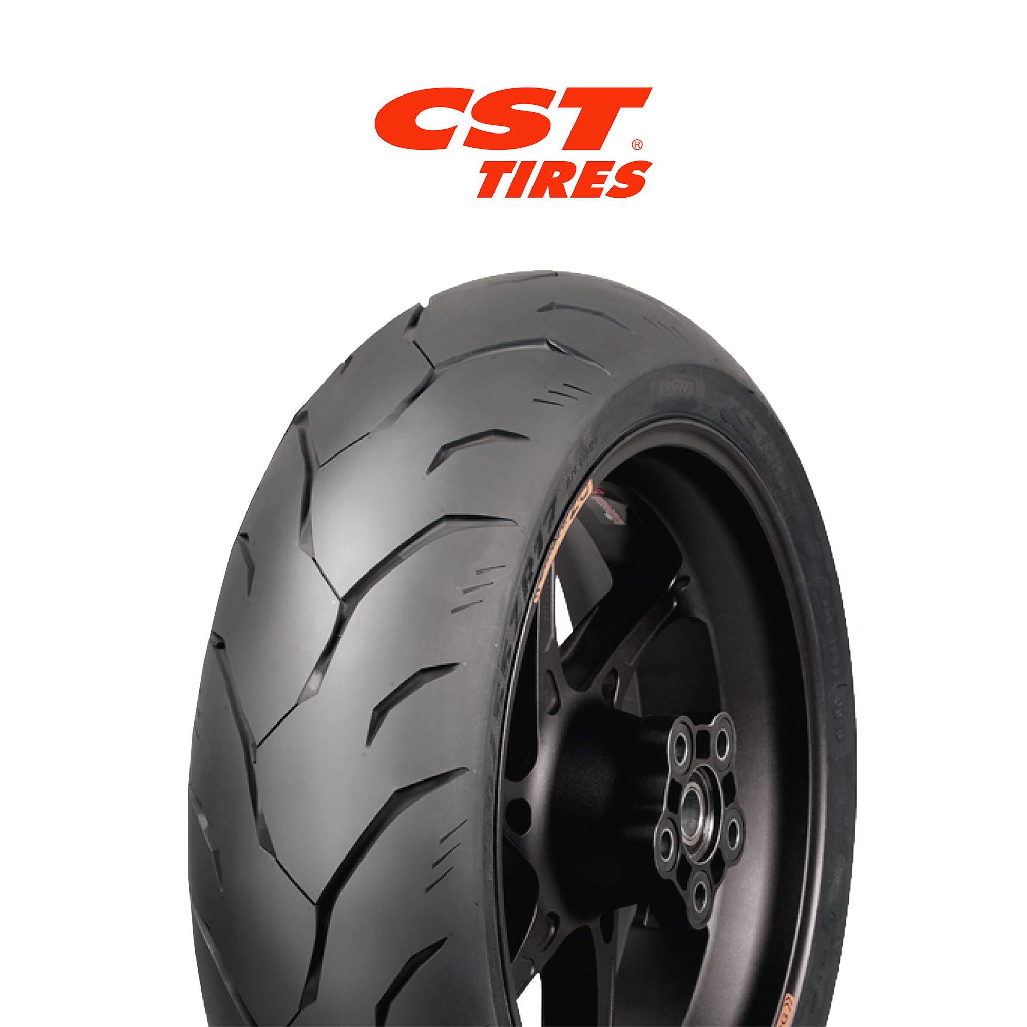 Llanta Para Moto 120/70zr17 Cm-s1 Tl 58w Cst - Imagen 2