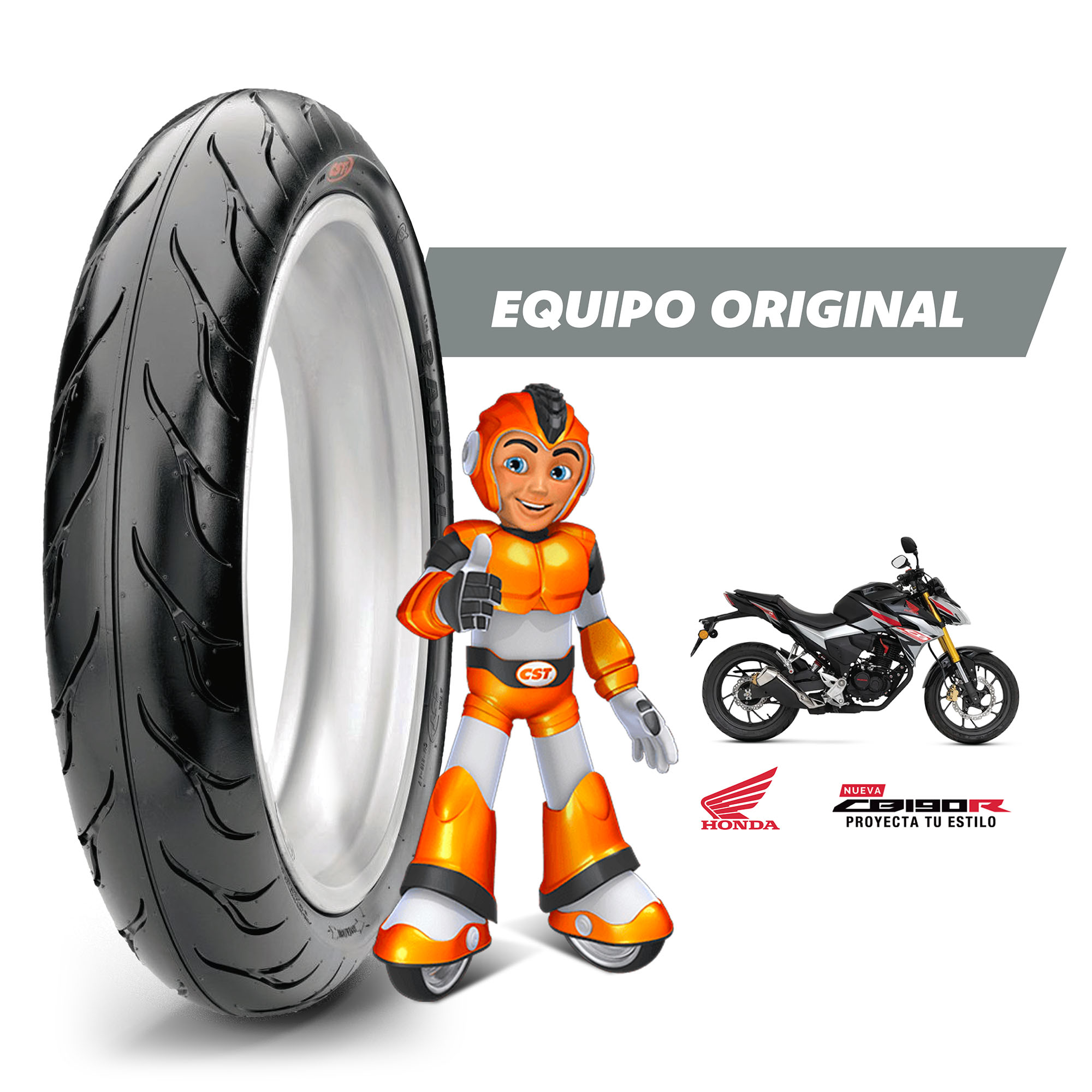 Llanta Para Moto 150/60r17 Cm616 Tl 66h Cst - Imagen 3