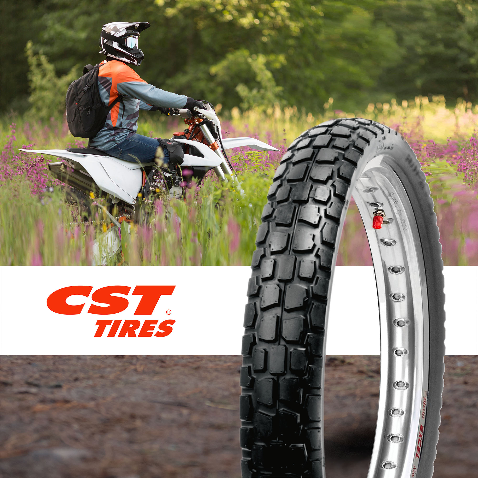 Llanta Para Moto 110/80-18 Cm707 Tt 58p Cst - Imagen 3